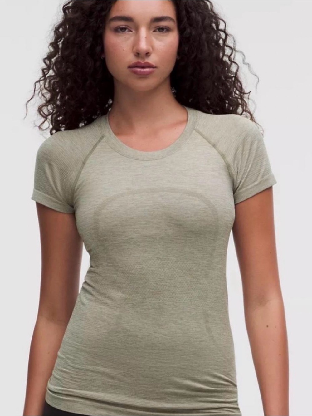 lululemon athletica Women's Short Sleeve Tee in Sage Green